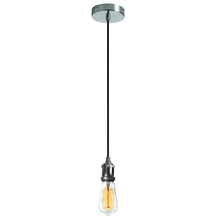 Dainolite 409-42P-SC - 1LT Pendant, Satin Chrome Finish