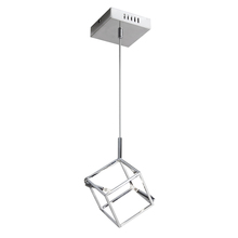 Dainolite CBE-52P-PC - 2LT Pendant, Cube Frame, Polished Chrome