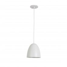 Dainolite OFE-71P-MW - 1LT Pendant, MW w/ MW Metal Shade