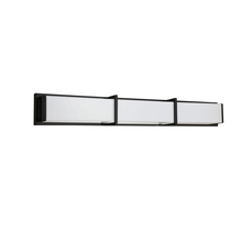 Dainolite VLD-414-MB - 50W Matte Black Vanity Light w/ White Acrylic Diffuser