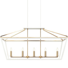 Matteo Lighting C67005WHAG - Mavonshire Chandelier