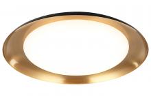 Matteo Lighting M12218BKAG - Lalonde Ceiling Mount