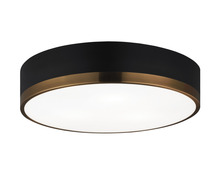 Matteo Lighting M14303BKAG - Trydor Ceiling Mount