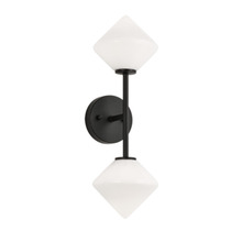 Matteo Lighting W81742BKOP - Novo Wall Sconce