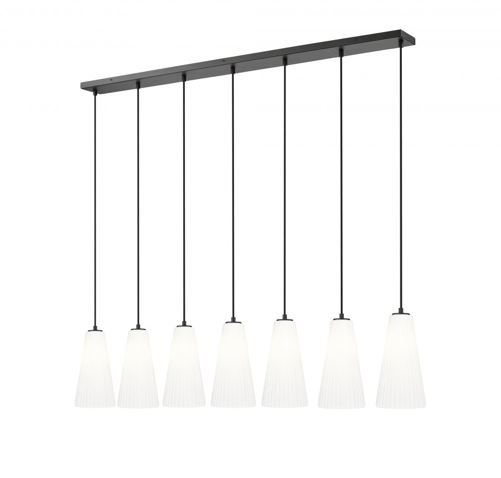 7 Light Linear Chandelier