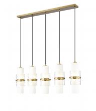 Z-Lite 1946P-5L-MGLD - 5 Light Linear Chandelier