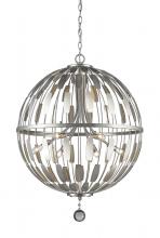 Z-Lite 430B24-BN - 6 Light Chandelier