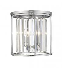 Z-Lite 439F14-CH - 3 Light Flush Mount