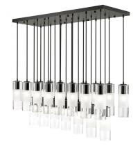 Z-Lite 824P-23L-MB - 23 Light Linear Chandelier