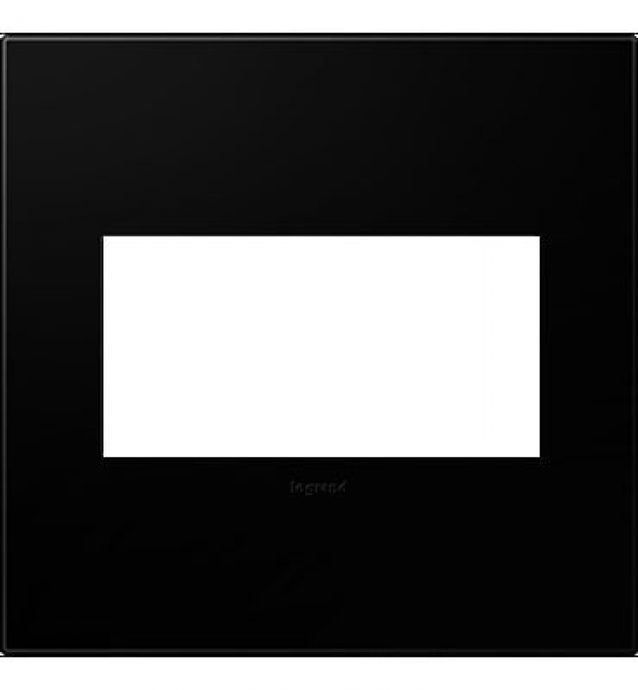 Black Ink, 2-Gang Wall Plate