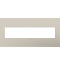 Legrand Canada AWP5GGG1 - Greige, 5-Gang Wall Plate