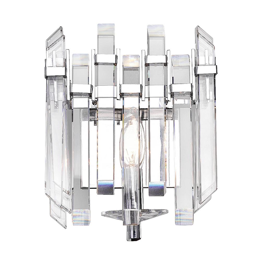 Henrietta 1 Light Wall Sconce With Chrome Finish