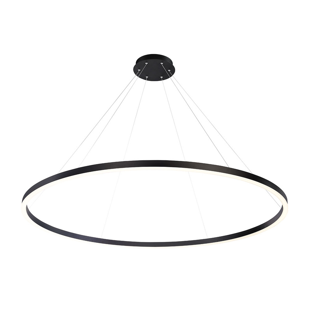 Spunto, LED Chand, Lrg, Matte Blk