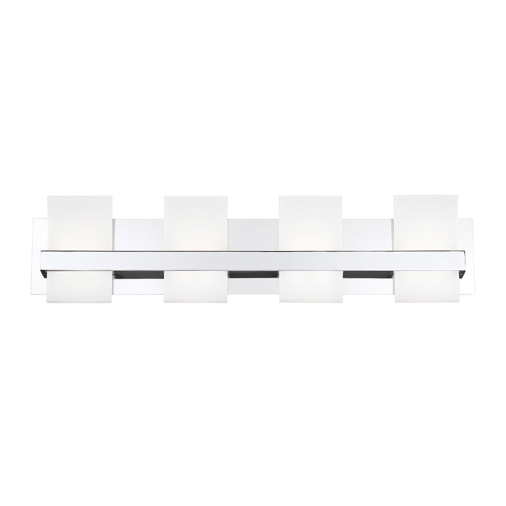 Cambridge, 4LT LED Bathbar, Chr