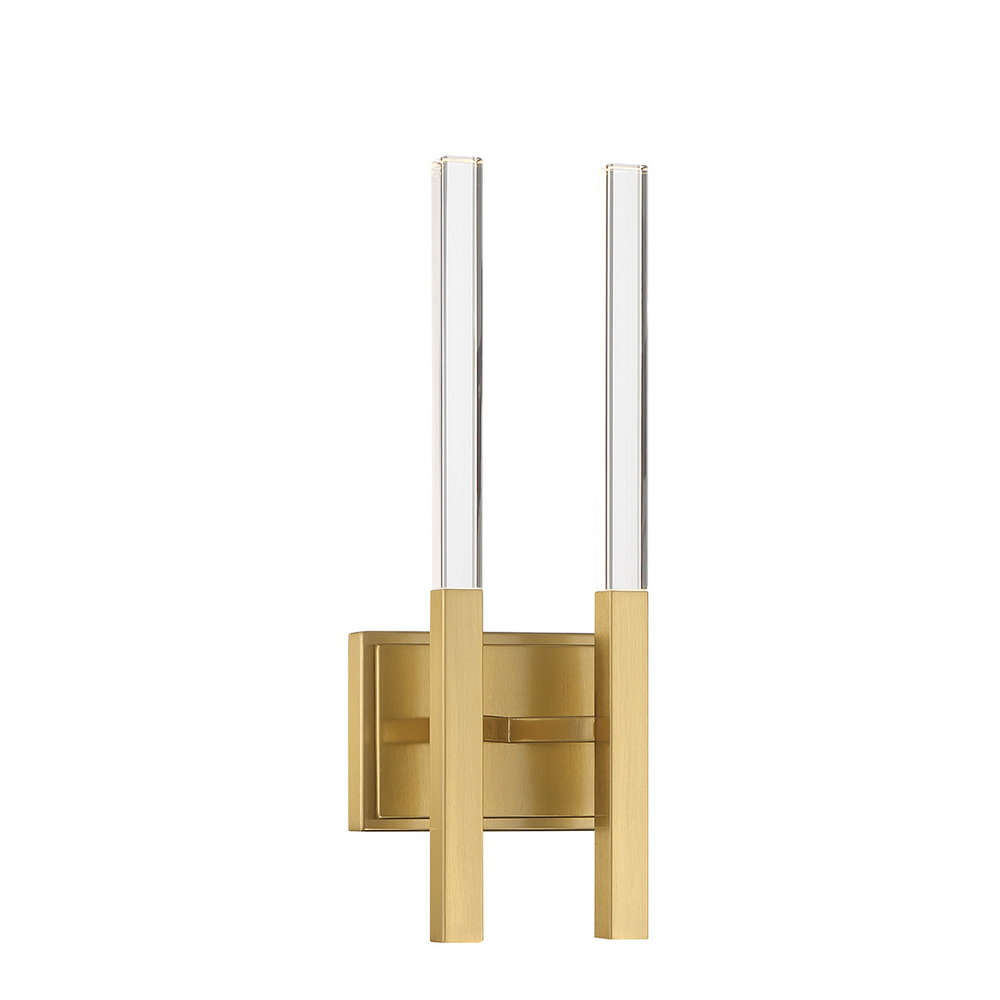 Benicio 4 Light Vanity in Brushed Gold