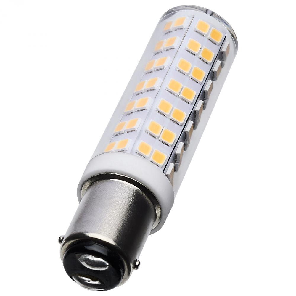 6.5 Watt T6 LED; Clear Finish; DC Base; 3000K; 120 Volt