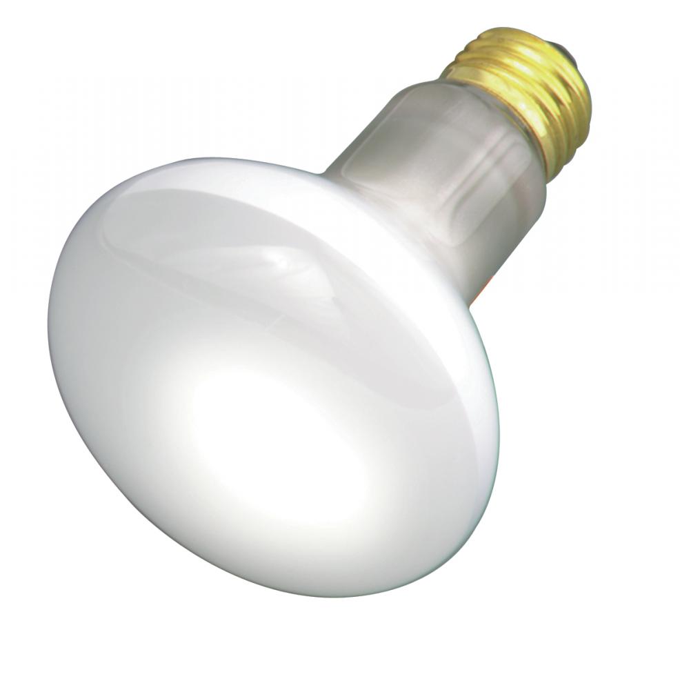 30 Watt R20 Incandescent; Frost; 2000 Average rated hours; 185 Lumens; Medium base; 120 Volt