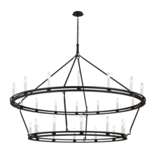 Troy F6235-TBK - Sutton Chandelier