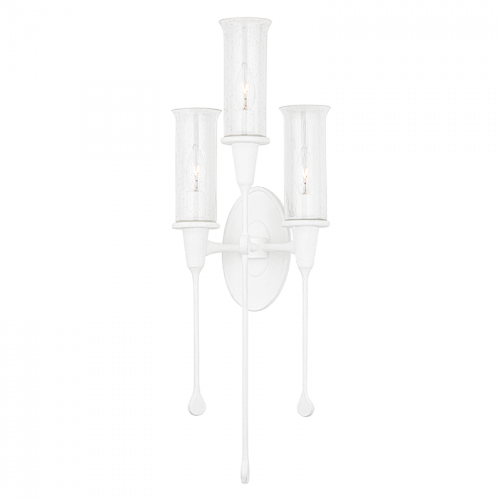 3 LIGHT WALL SCONCE