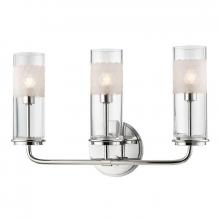 Hudson Valley 3903-PN - 3 LIGHT WALL SCONCE