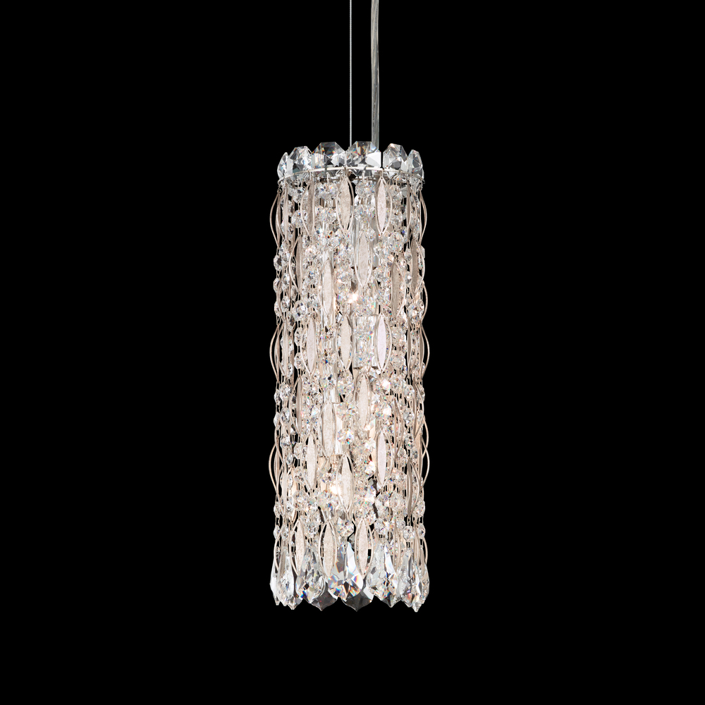 Sarella 3 Light 120V Mini Pendant in Heirloom Gold with Clear Crystals from Swarovski