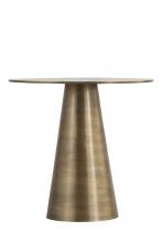 Canarm OM-22025 - Sona Antique Brass Finished Side Table