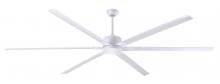 Canarm CP120WH - 120" White Industrial Ceiling Fan with Downrod Mount