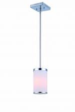 Canarm IPL511A01CH - Amelia, 1 Lt Pendant, Flat Opal Glass, 100W Type A, 4 1/4" x 57 3/4"