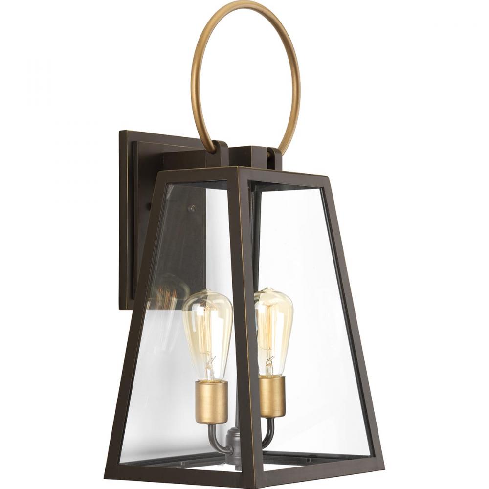 P560079-020 2-60W MED WALL LANTERN