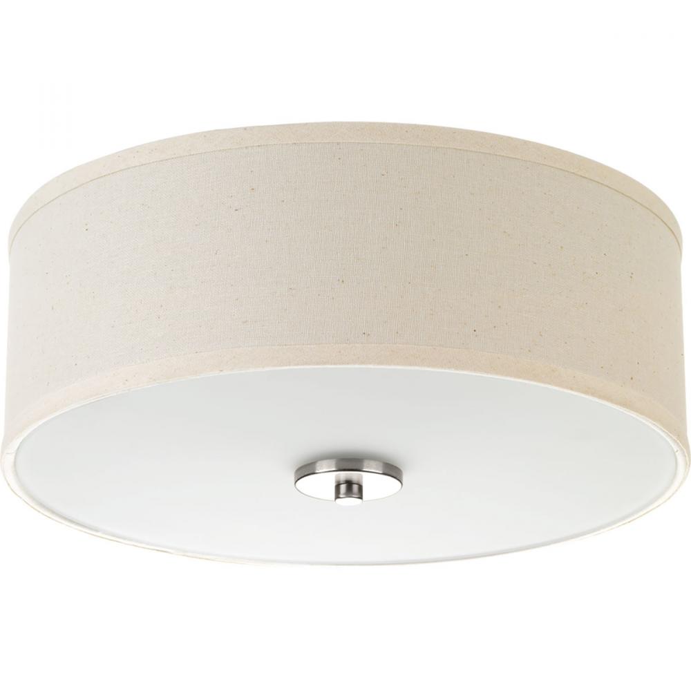 P3713-09 2-60W MED FLUSH MOUNT