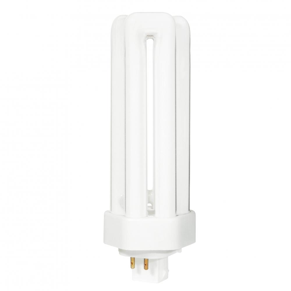 Compact Fluorescent 4-Pin Triple Twin Tube GX24q-2 18W 3500K  Standard