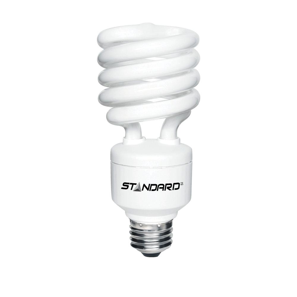 Compact Fluorescent Screw in lamps T2 Spiral E26 26W 5000K 120V Standard