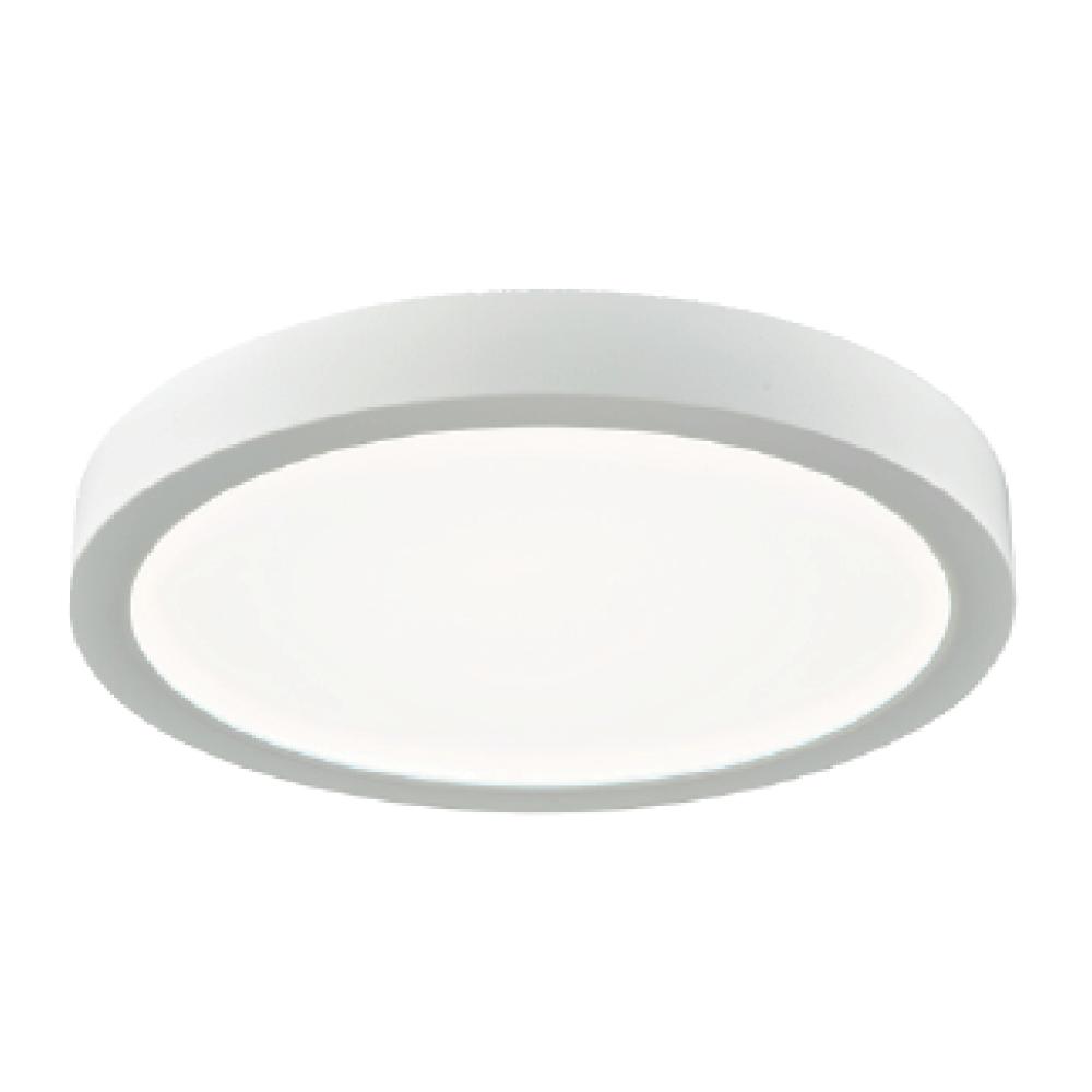 6IN LED Edge-lit  11W 120V 40K Dim White Frosted Round Wet STANDARD