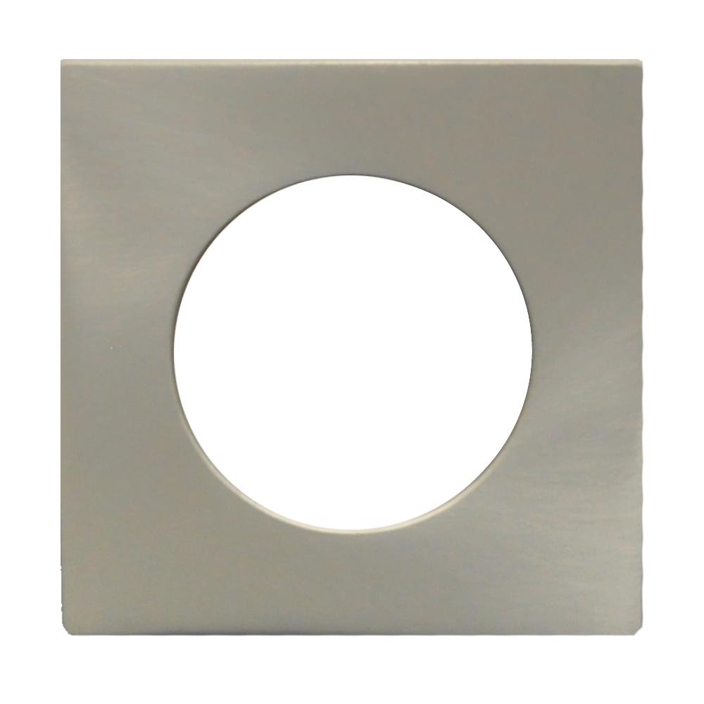 LED Gimbal Downlight Trim 3IN Brushed Nickel Flat Square STANDARD