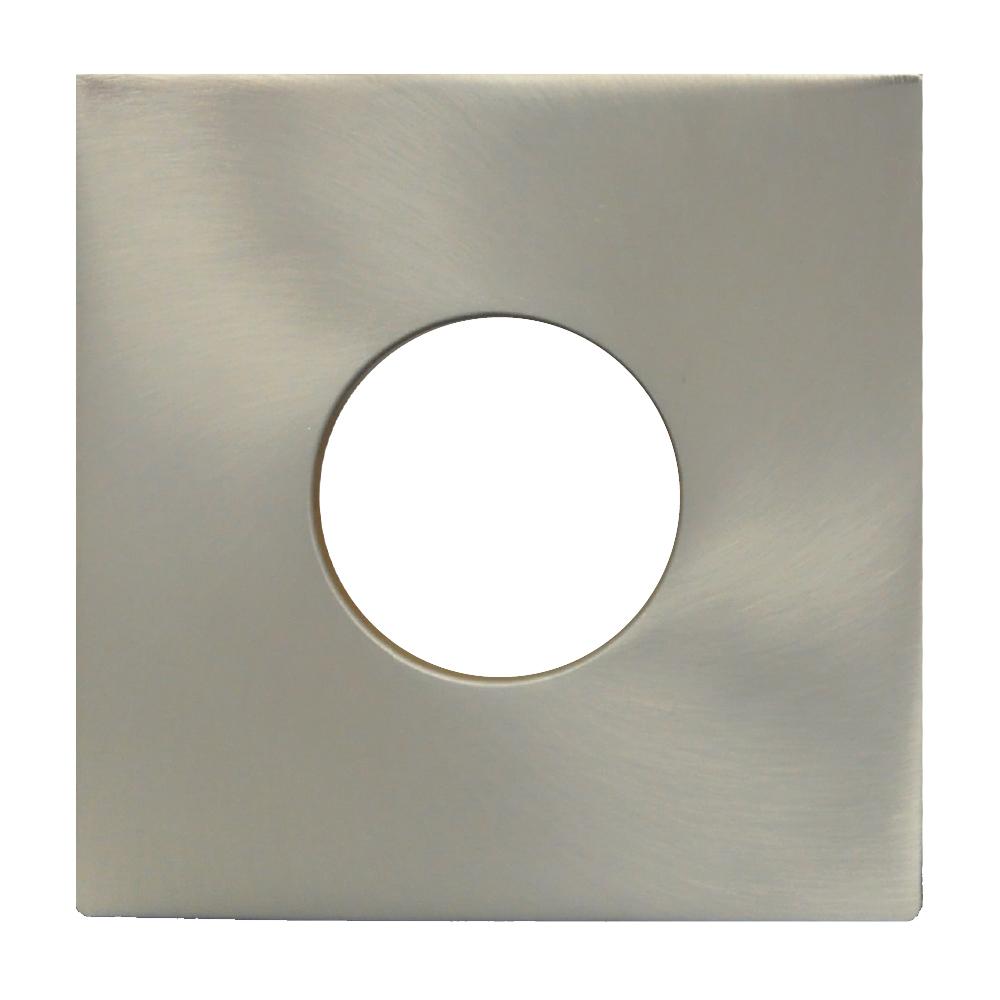 LED Gimbal Downlight Trim 4IN Brushed Nickel Flat Square STANDARD