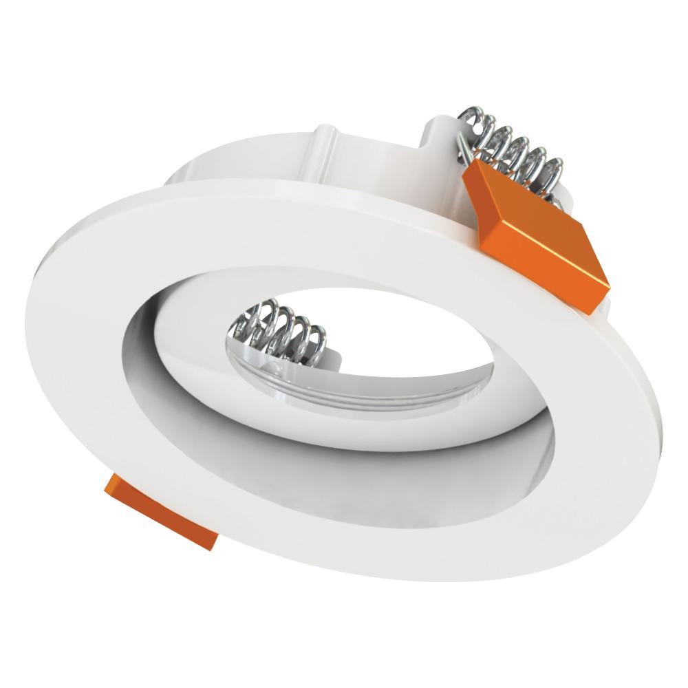 LED Lumeina Downlight Trim 4IN White Recessed/Gimbal  Round STANDARD