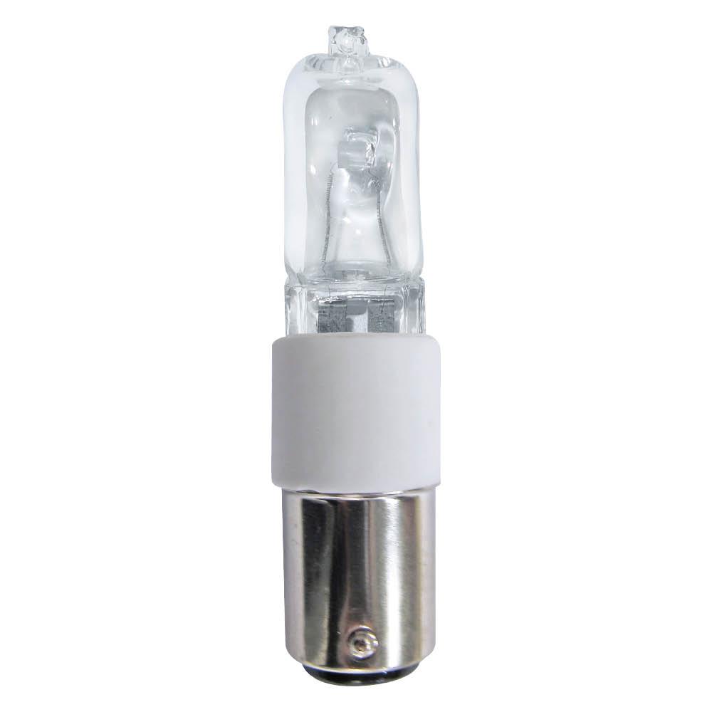 Halogen Xenon Lamp JD BA15d 60W 120V DIM 960LM  Clear Standard