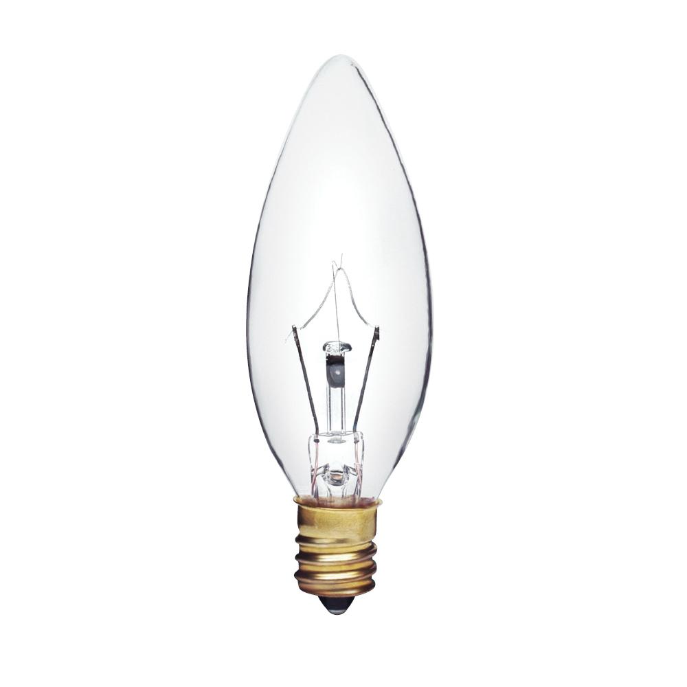 INCANDESCENT GENERAL SERVICE LAMPS B8 / CANDELABRA E12 / 15W / 130V Standard