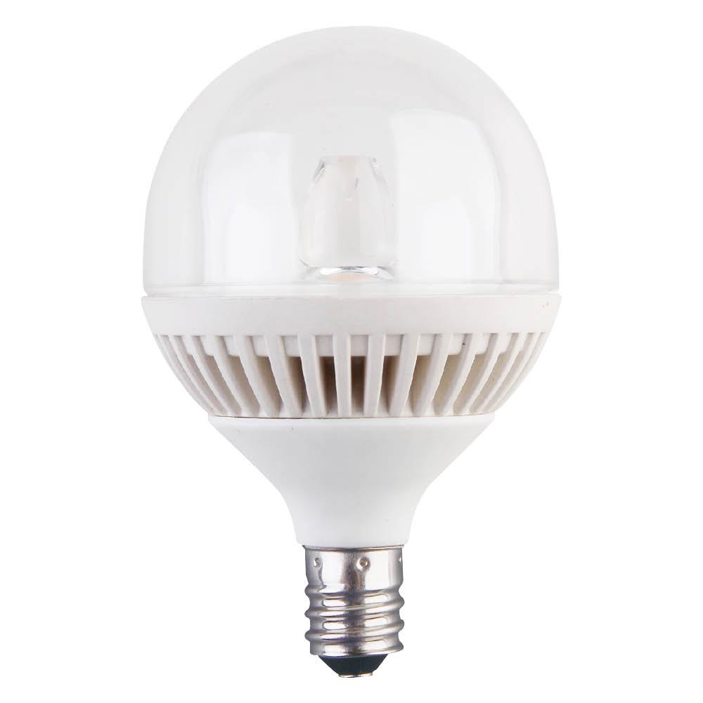 LED Lamp G16.5 E12 Base 3W 120V 27K Dim   Clear STANDARD