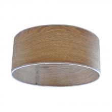 Standard Products 65692 - 14IN Drum Shade Wood LED Ceiling- mount Accessory STANDARD