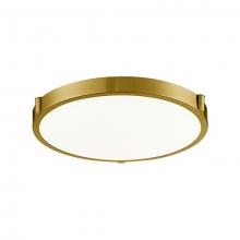 Kuzco Lighting Inc 501112BG-LED - Floyd 13-in Brushed Gold LED Flush Mount