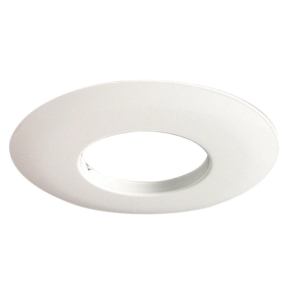 6" Line Voltage Open Trim - White