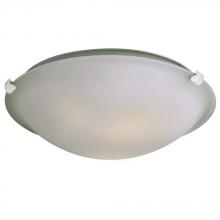 Galaxy Lighting 680116FR-WH - Flush Mount - White w/ Frosted Glass