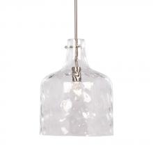 Galaxy Lighting 926384BN - 1L Mini-Pendant BN with 6",12" & 18" Ext. Rods and Swivel