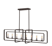 Hinkley Canada 4818DZ - Medium Eight Light Linear