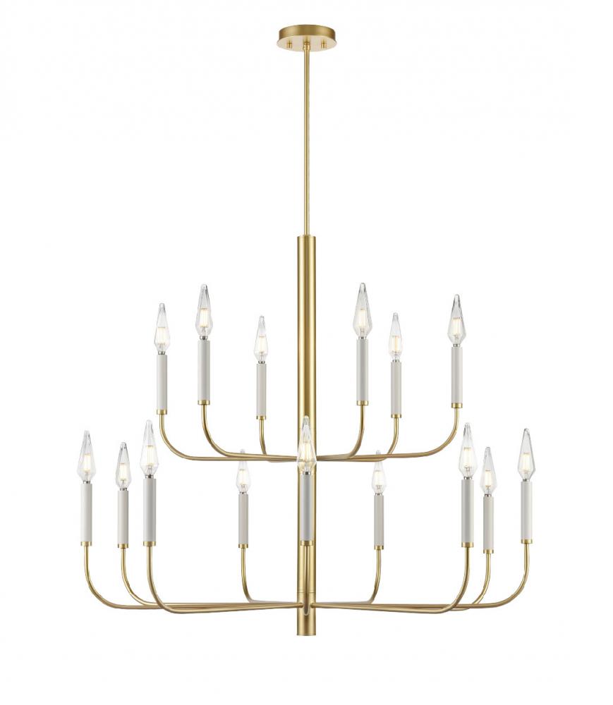 OLIVIA 2 TIER CHANDELIER