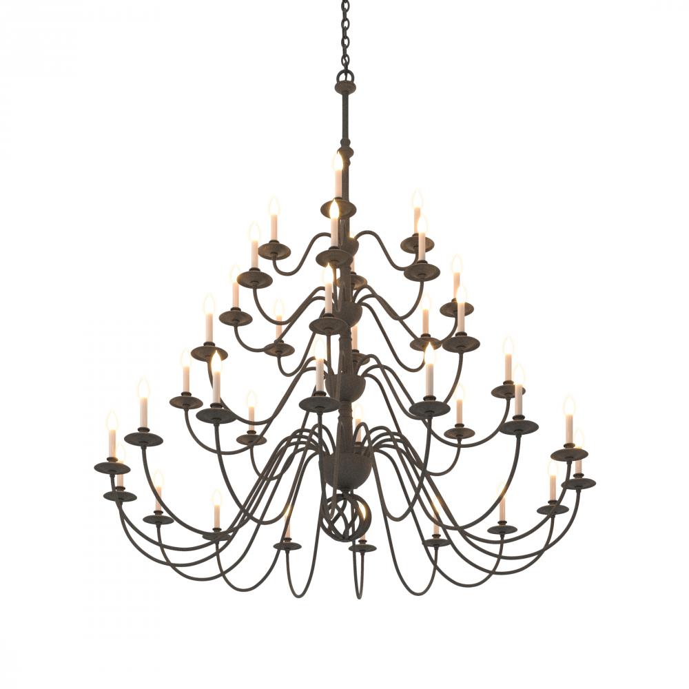 Ball Basket 36 Arm Chandelier