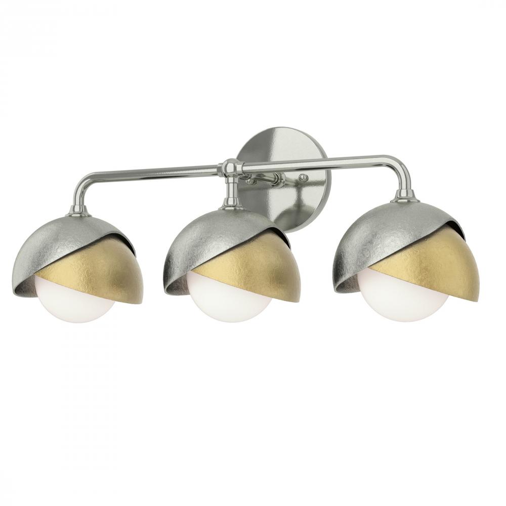 Brooklyn 3-Light Double Shade Bath Sconce