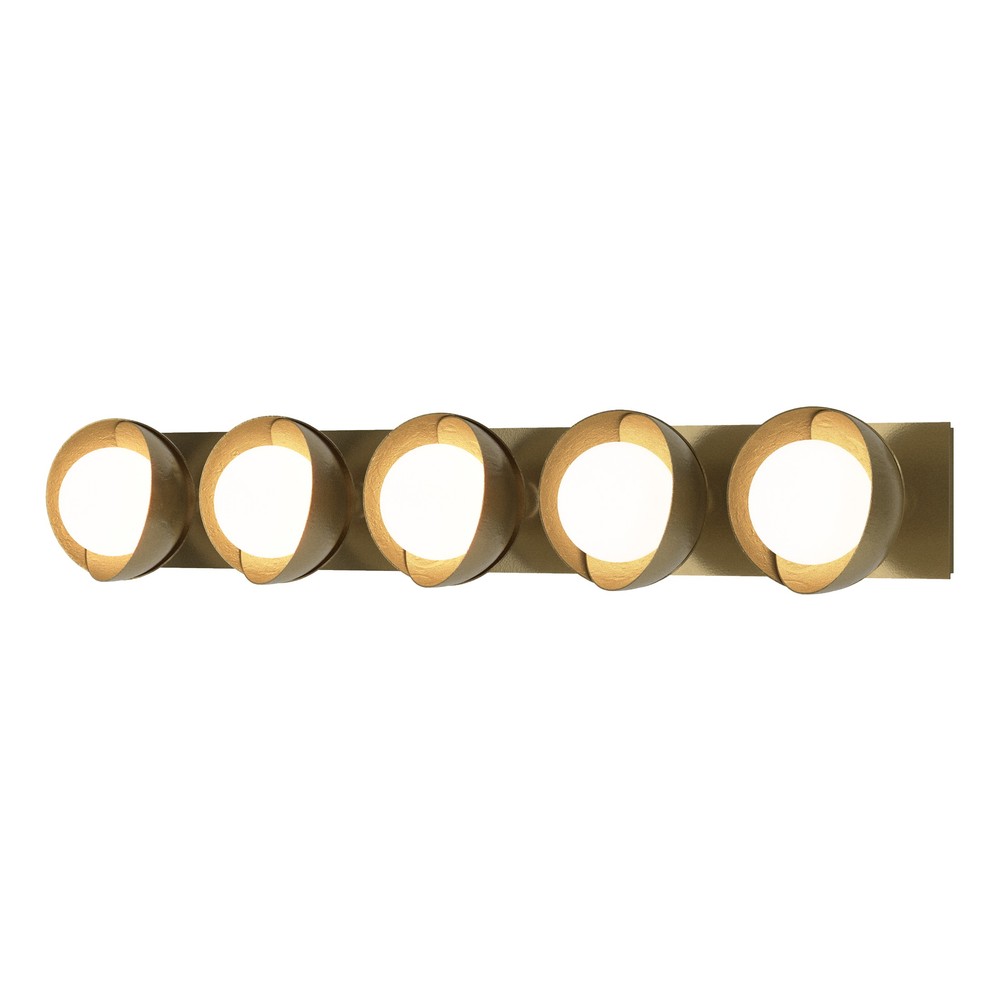 Brooklyn 5-Light Straight Double Shade Bath Sconce