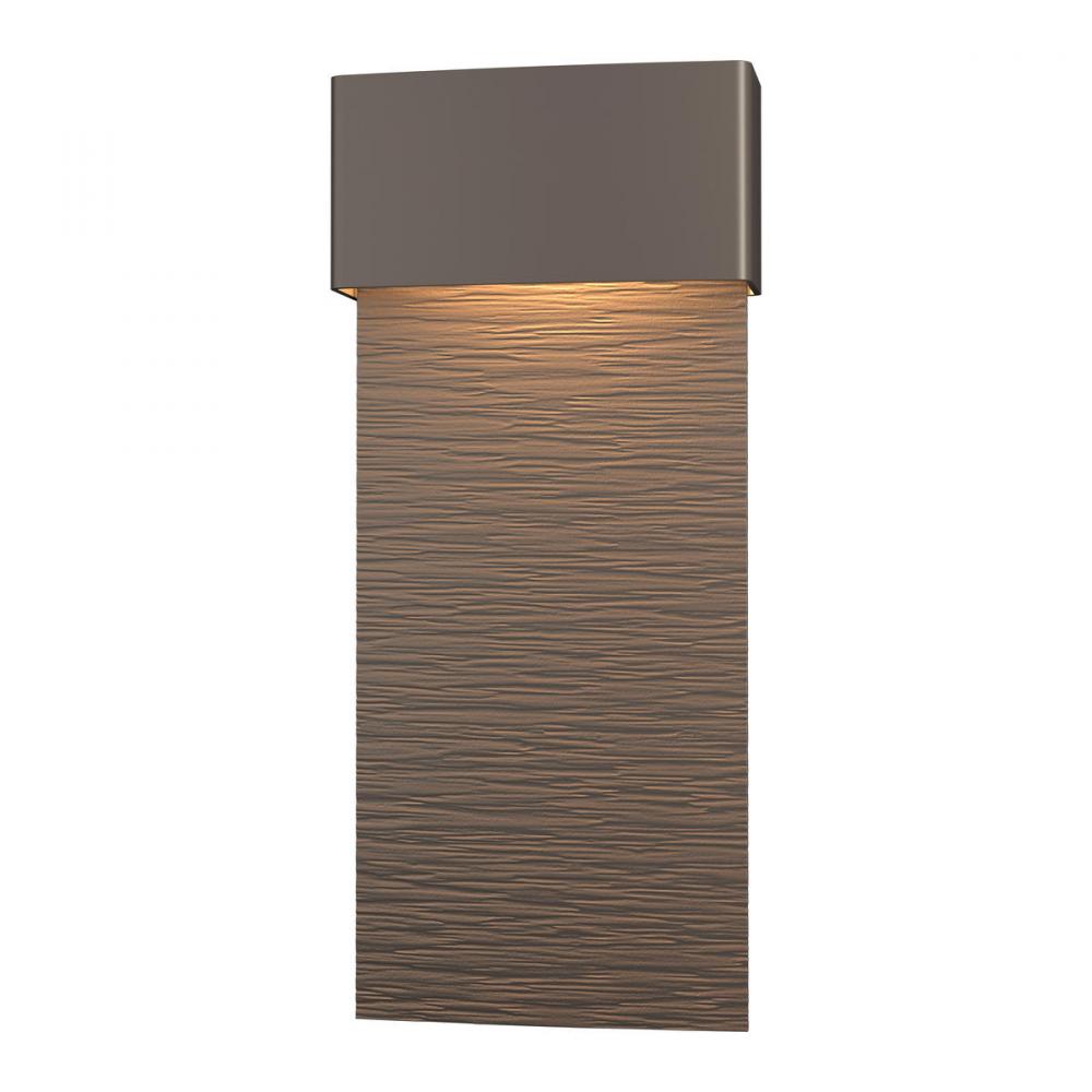 Stratum Large Dark Sky Friendly LED Outdoor Sconce